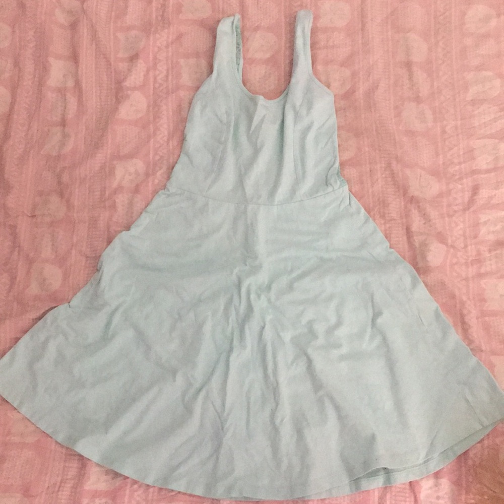 turquoise forever 21 dress